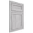 Shiloh Cabinetry Flush Inset Concord Walnut Plain Cut Stratus Door