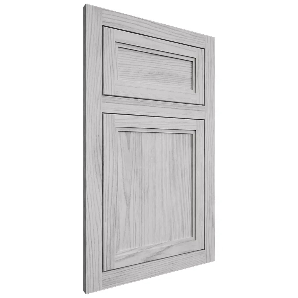 Shiloh Cabinetry Flush Inset Concord Walnut Plain Cut Stratus Door