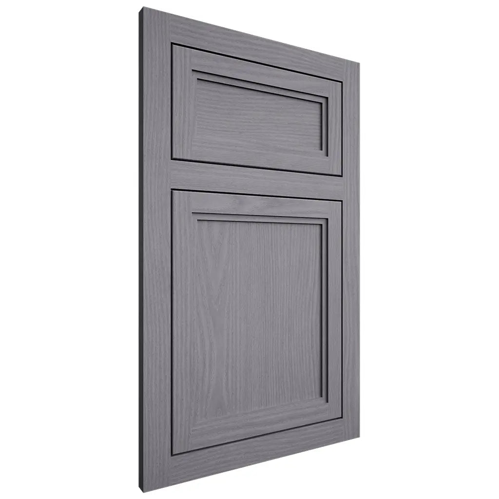 Shiloh Cabinetry Flush Inset Concord White Oak Plain Cut Cadet Door
