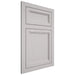 Shiloh Cabinetry Flush Inset Concord White Oak Plain Cut Cotton Door