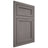 Shiloh Cabinetry Flush Inset Concord White Oak Plain Cut Flagstone Door