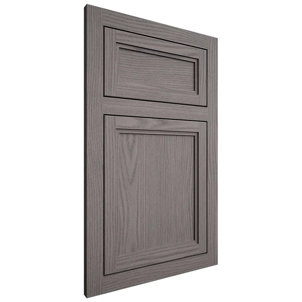 Shiloh Cabinetry Flush Inset Concord White Oak Plain Cut Flagstone Door