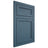 Shiloh Cabinetry Flush Inset Concord White Oak Plain Cut Hudson Door