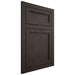 Shiloh Cabinetry Flush Inset Concord White Oak Plain Cut Morel Door