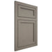 Shiloh Cabinetry Flush Inset Concord White Oak Plain Cut Thyme Door