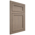 Shiloh Cabinetry Flush Inset Concord White Oak Quarter Sawn Almond Door