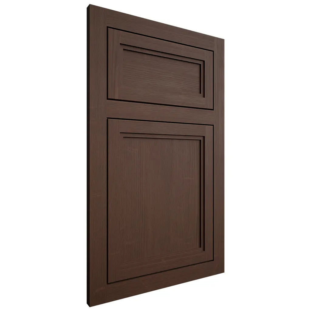 Shiloh Cabinetry Flush Inset Concord White Oak Quarter Sawn Braun Door