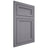 Shiloh Cabinetry Flush Inset Concord White Oak Quarter Sawn Cadet Door