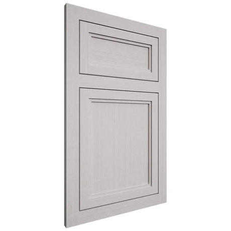 Shiloh Cabinetry Flush Inset Concord White Oak Quarter Sawn Cotton Door