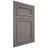 Shiloh Cabinetry Flush Inset Concord White Oak Quarter Sawn Flagstone Door