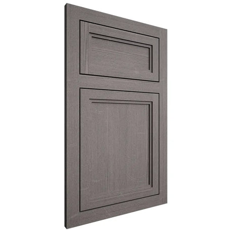 Shiloh Cabinetry Flush Inset Concord White Oak Quarter Sawn Flagstone Door