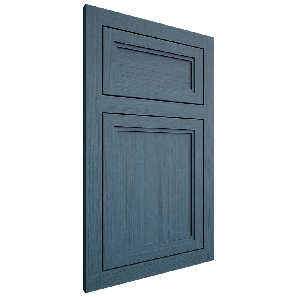 Shiloh Cabinetry Flush Inset Concord White Oak Quarter Sawn Hudson Door