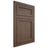 Shiloh Cabinetry Flush Inset Concord White Oak Quarter Sawn Mineral Door