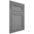 Shiloh Cabinetry Flush Inset Concord White Oak Quarter Sawn Sterling Door