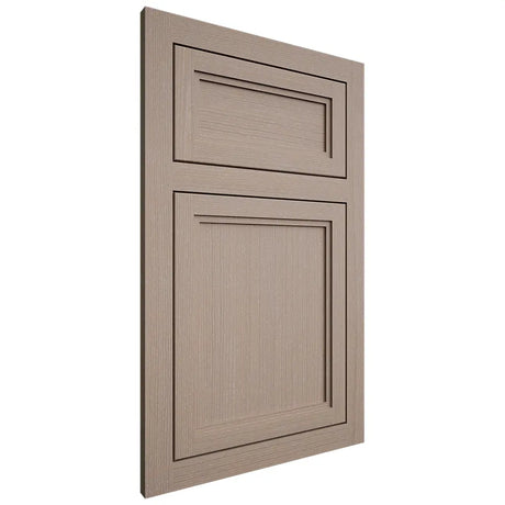 Shiloh Cabinetry Flush Inset Concord White Oak Quarter Sawn Whitewash Door