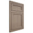 Shiloh Cabinetry Flush Inset Concord White Oak Rift Cut Almond Door