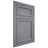 Shiloh Cabinetry Flush Inset Concord White Oak Rift Cut Cadet Door