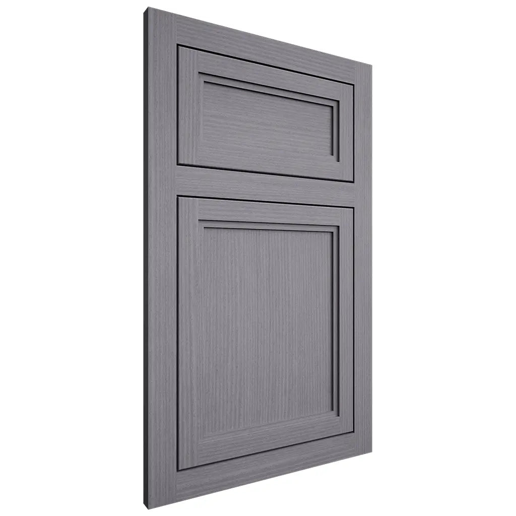 Shiloh Cabinetry Flush Inset Concord White Oak Rift Cut Cadet Door