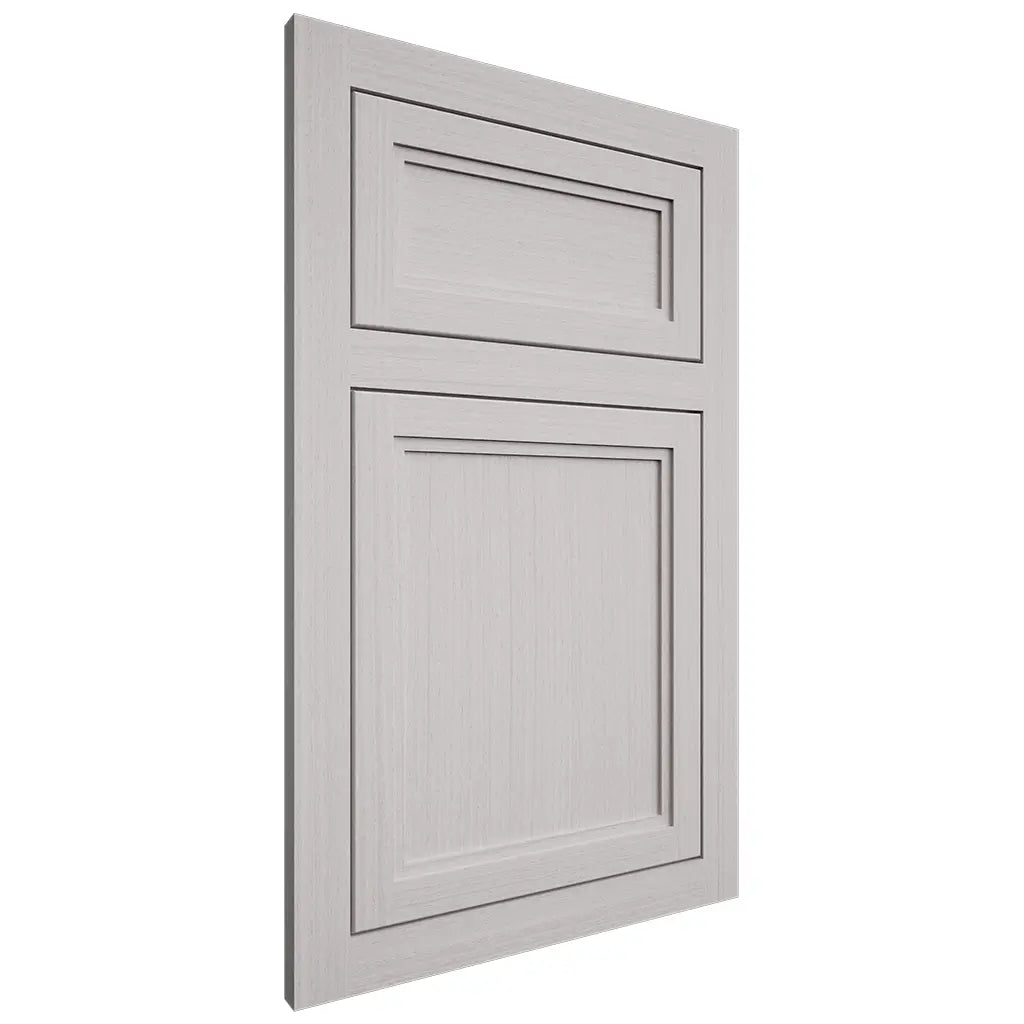 Shiloh Cabinetry Flush Inset Concord White Oak Rift Cut Cotton Door