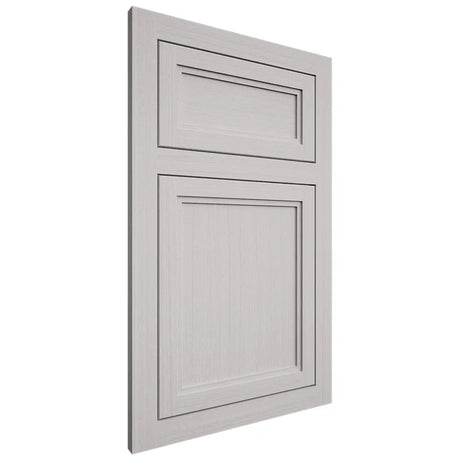 Shiloh Cabinetry Flush Inset Concord White Oak Rift Cut Cotton Door