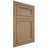 Shiloh Cabinetry Flush Inset Concord White Oak Rift Cut Natural Door