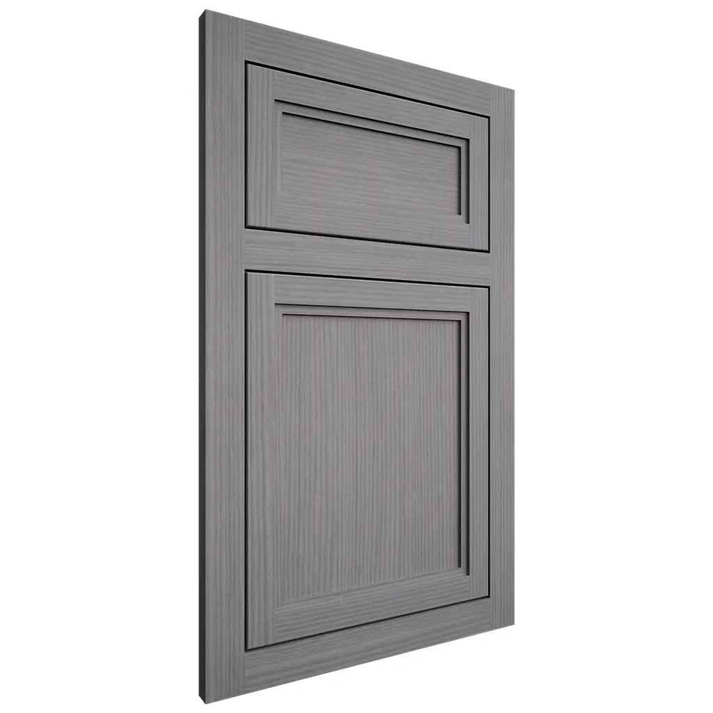 Shiloh Cabinetry Flush Inset Concord White Oak Rift Cut Sterling Door