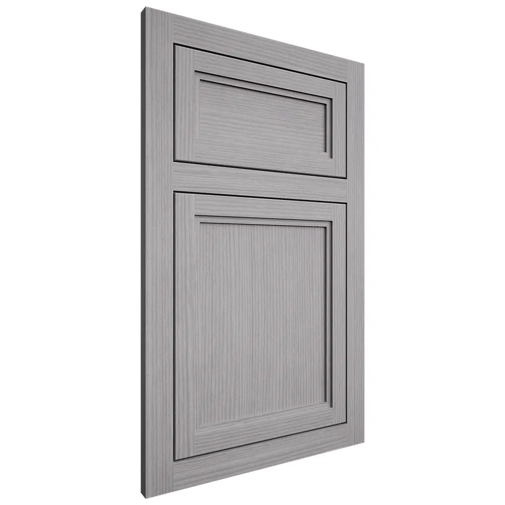 Shiloh Cabinetry Flush Inset Concord White Oak Rift Cut Stratus Door