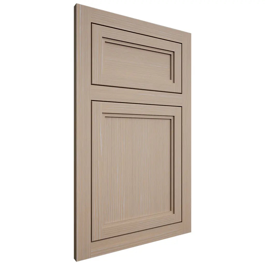 Shiloh Cabinetry Flush Inset Concord White Oak Rift Cut Straw Door
