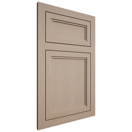Shiloh Cabinetry Flush Inset Concord White Oak Rift Cut Straw Door