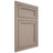 Shiloh Cabinetry Flush Inset Concord White Oak Rift Cut Whitewash Door