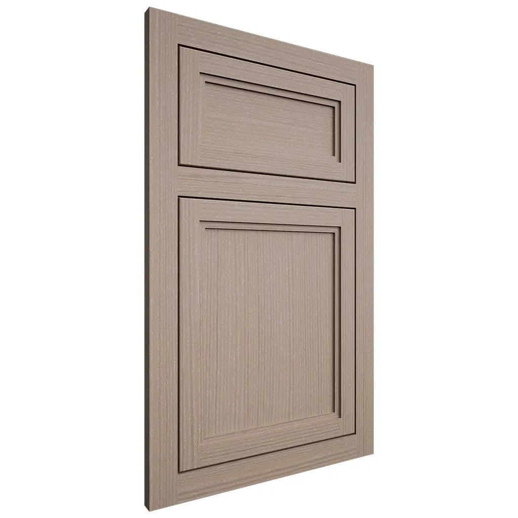 Shiloh Cabinetry Flush Inset Concord White Oak Rift Cut Whitewash Door