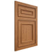 Shiloh Cabinetry Flush Inset Dalton Alder Plain Cut Caramel Door