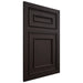 Shiloh Cabinetry Flush Inset Dalton Alder Plain Cut Espresso Door
