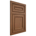Shiloh Cabinetry Flush Inset Dalton Alder Plain Cut Walnut Door