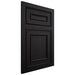 Shiloh Cabinetry Flush Inset Dalton Cherry Plain Cut Espresso Door