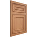 Shiloh Cabinetry Flush Inset Dalton Cherry Plain Cut Natural Door