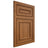 Shiloh Cabinetry Flush Inset Dalton Hickory Plain Cut Chestnut Door
