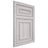 Shiloh Cabinetry Flush Inset Dalton Hickory Plain Cut Cotton Door