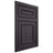 Shiloh Cabinetry Flush Inset Dalton Hickory Plain Cut Harbor Door
