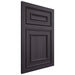 Shiloh Cabinetry Flush Inset Dalton Hickory Plain Cut Harbor Door