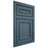 Shiloh Cabinetry Flush Inset Dalton Hickory Plain Cut Hudson Door