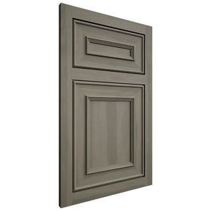 Shiloh Cabinetry Flush Inset Dalton Hickory Plain Cut Thyme Door