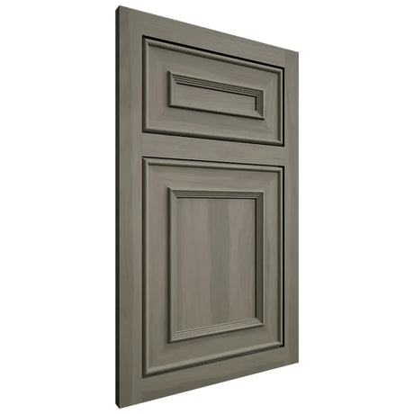 Shiloh Cabinetry Flush Inset Dalton Hickory Plain Cut Thyme Door
