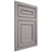 Shiloh Cabinetry Flush Inset Dalton Paintable Dovetail Gray Door