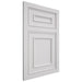 Shiloh Cabinetry Flush Inset Dalton Paintable Polar Door