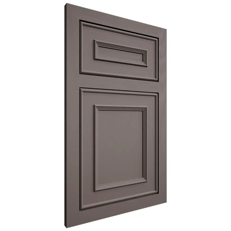 Shiloh Cabinetry Flush Inset Dalton Poplar Plain Cut Heatherstone Door
