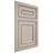 Shiloh Cabinetry Flush Inset Dalton Poplar Plain Cut Seagull Door