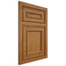 Shiloh Cabinetry Flush Inset Dalton Red Oak Plain Cut Autumn Door