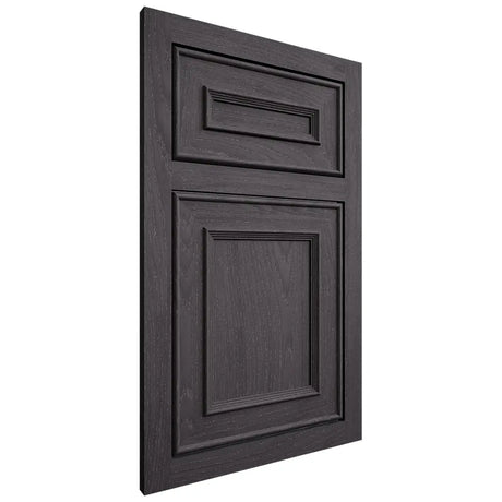 Shiloh Cabinetry Flush Inset Dalton Red Oak Plain Cut Harbor Door