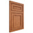 Shiloh Cabinetry Flush Inset Dalton Red Oak Plain Cut Harvest Door